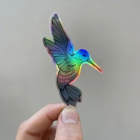 Jane Eyre Holographic Sticker