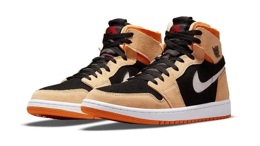 JORDAN 1 HIGH ZOOM AIR CMFT ORANGE BLACK