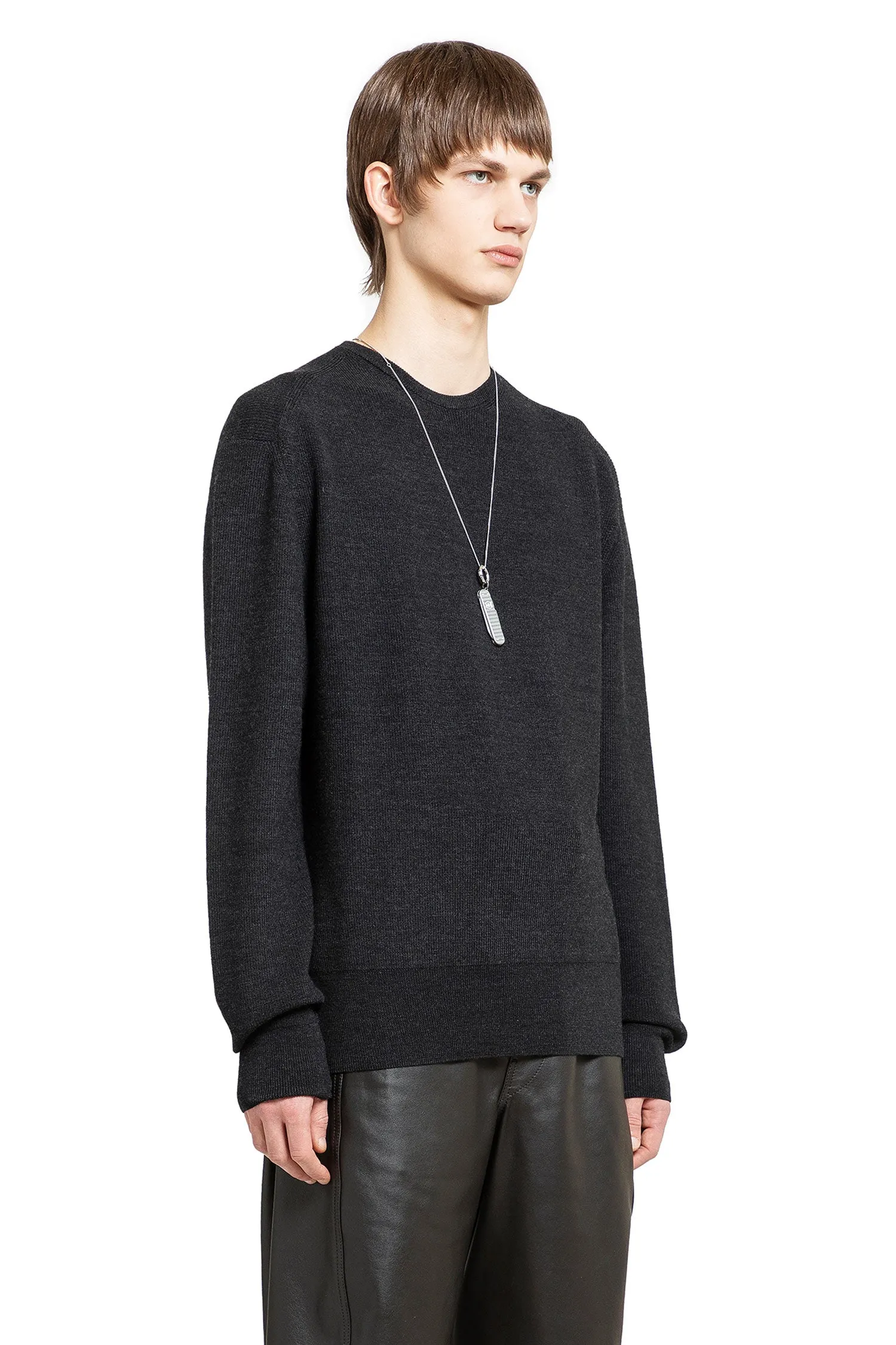 LEMAIRE MAN GREY KNITWEAR