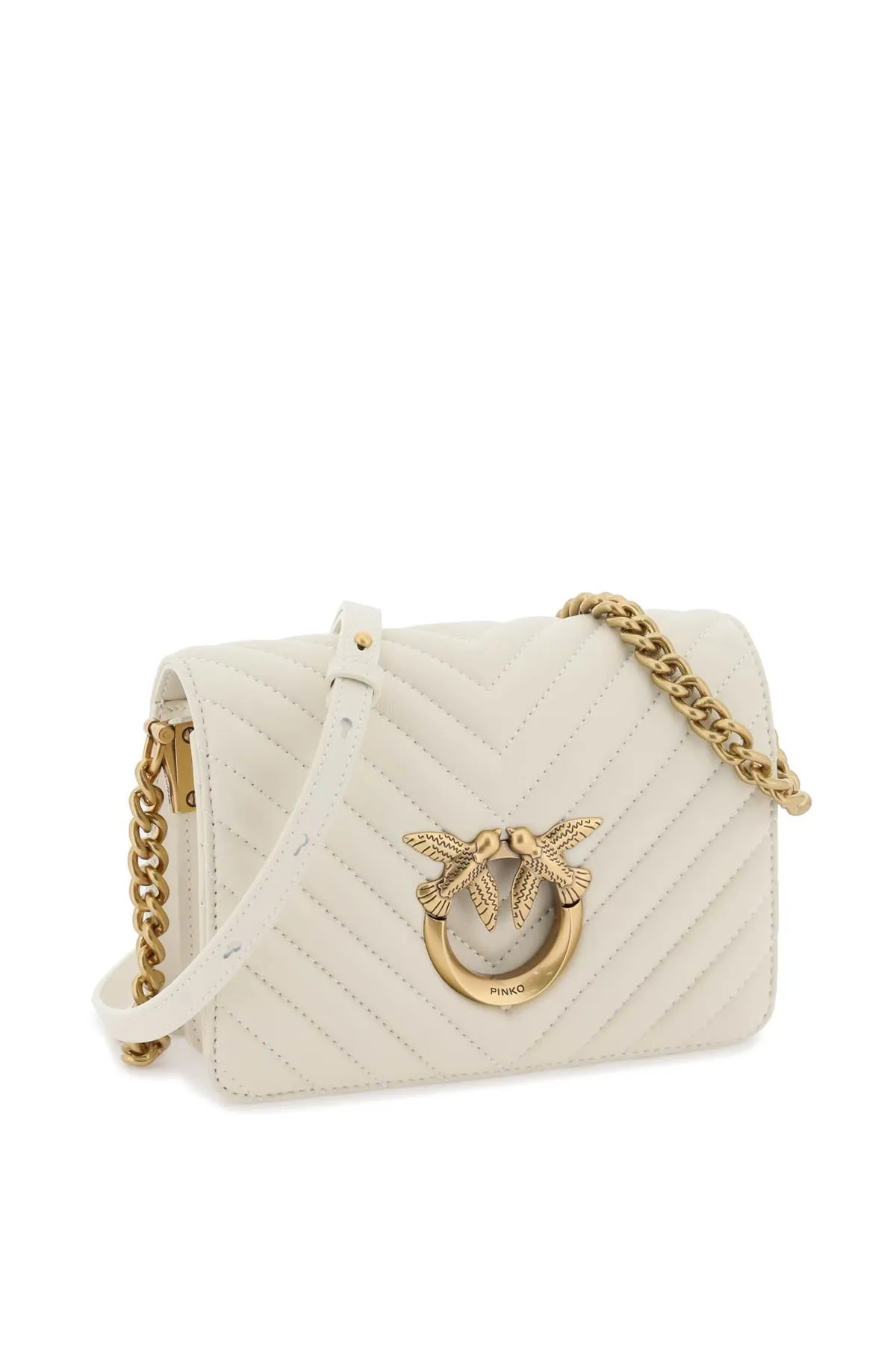 LOVE CLICK MINI CHEVRON BAG