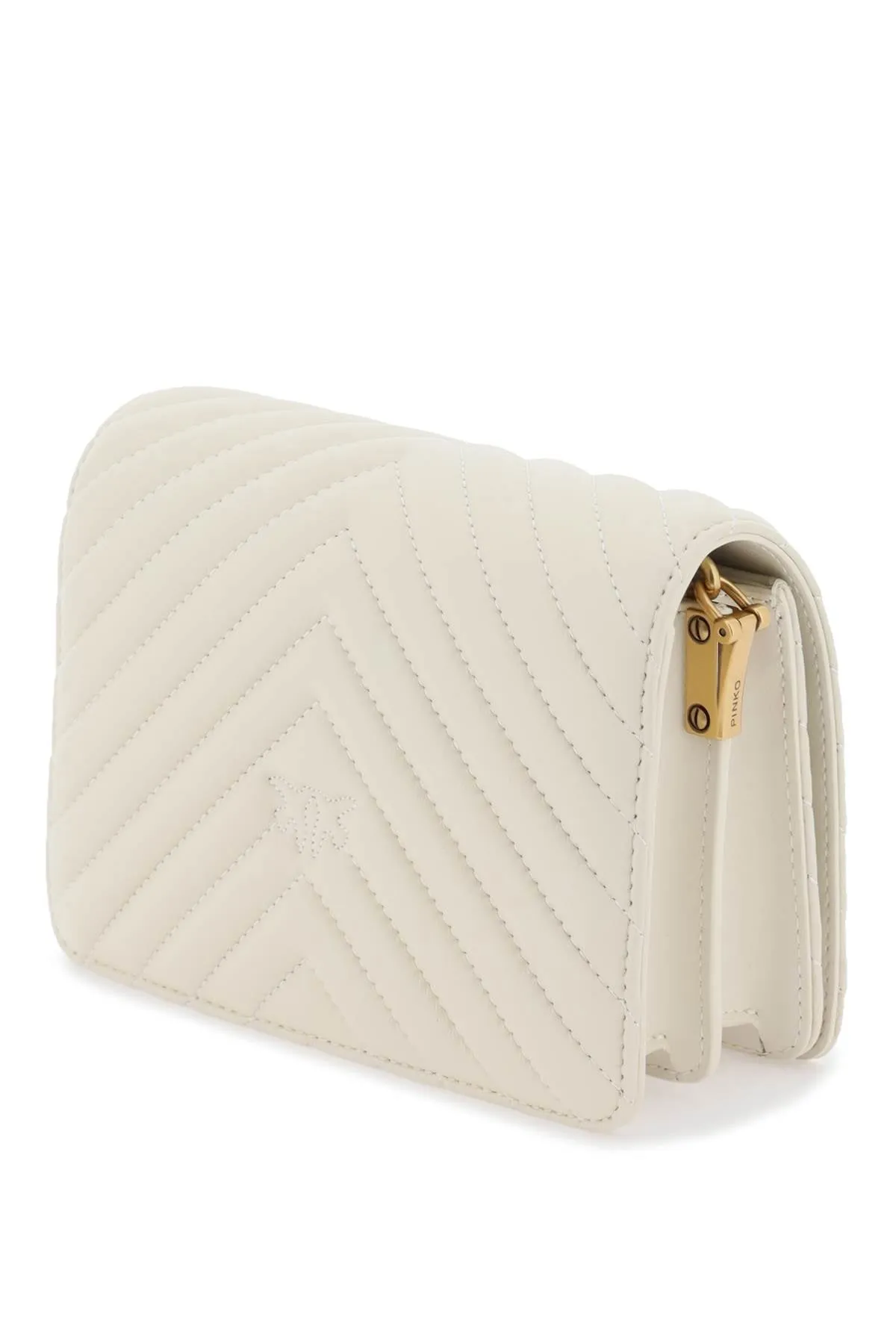 LOVE CLICK MINI CHEVRON BAG