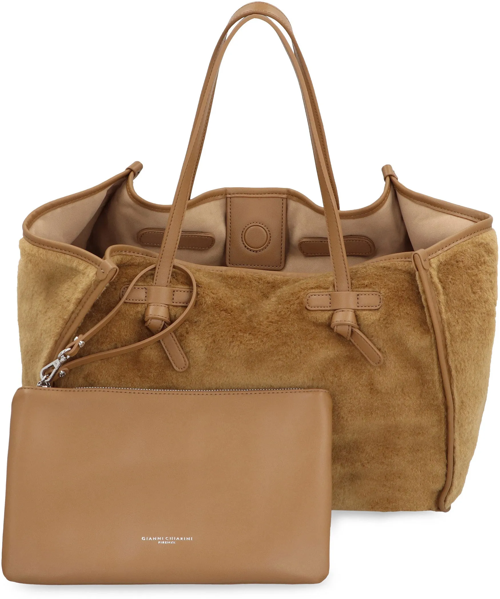 MARCELLA FAUX FUR TOTE