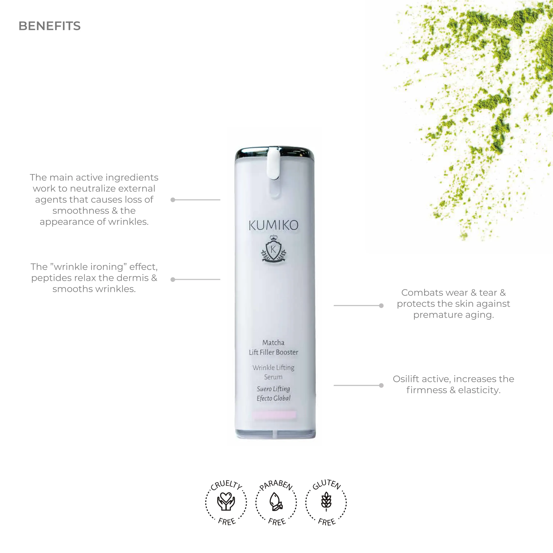 Matcha Lift Filler Booster - Wrinkle Lifting Serum