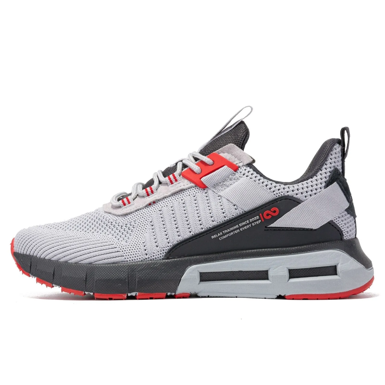 Men's Mesh Round Toe Lace-up Breathable Sports Wear Sneakers