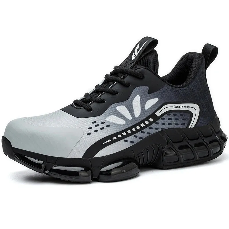 Men's Work Safety Shoes Anti Smashing Anti-puncture Protective Steel Toe Indestructible Work Sneakers Boots