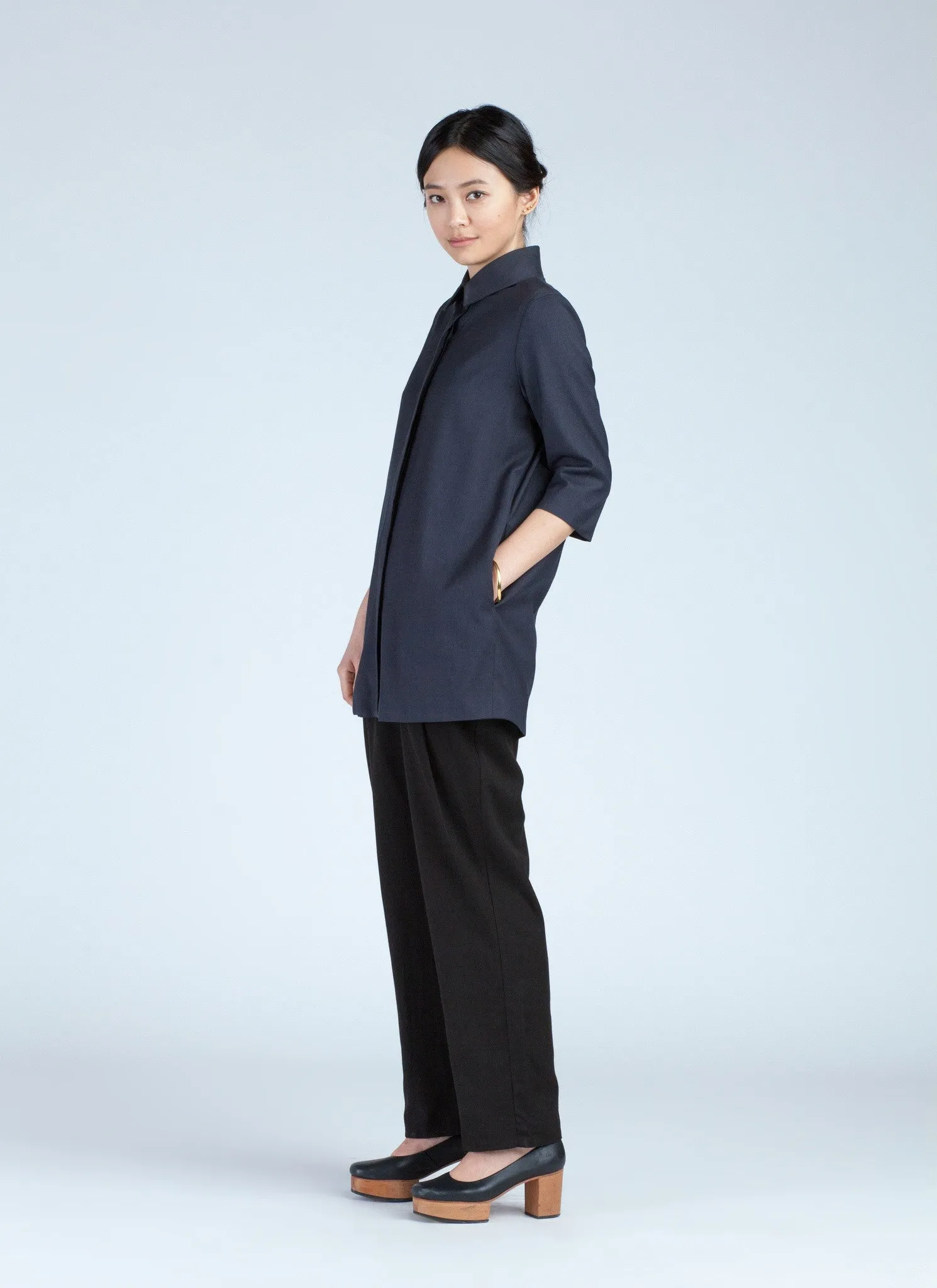 Midnight Blue Sky Square Jacket