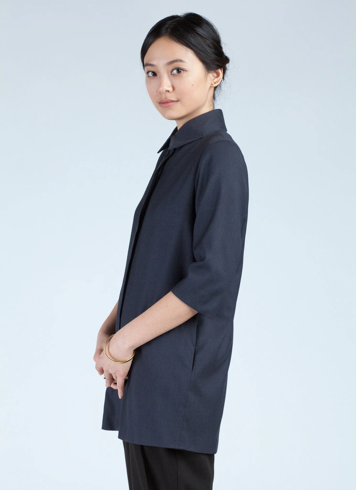 Midnight Blue Sky Square Jacket