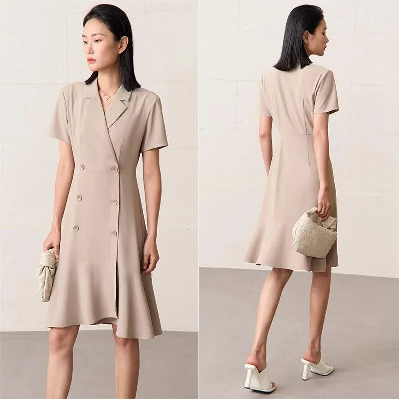 Minimalism Office Lady Dress for Women