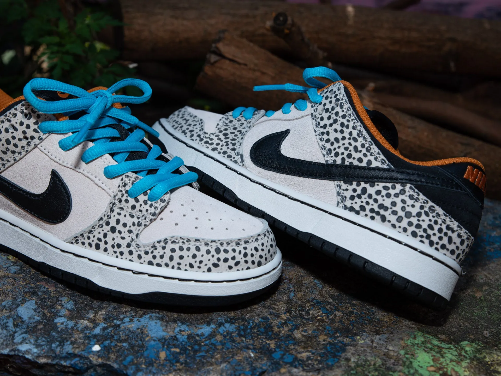 Nike SB Kids Dunk Low Pro (PS) 'Olympic Safari'