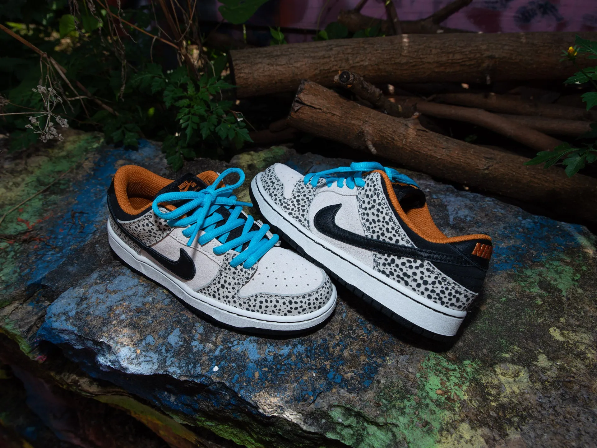 Nike SB Kids Dunk Low Pro (PS) 'Olympic Safari'