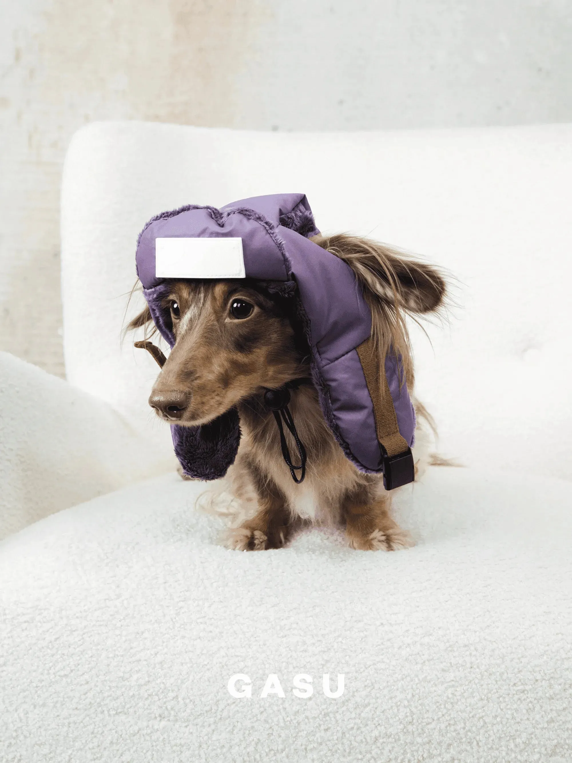 Padded Fleece Lined Aviator Dog Hat