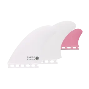 Panda Twin   Trailer - White/Pink - Single Tab