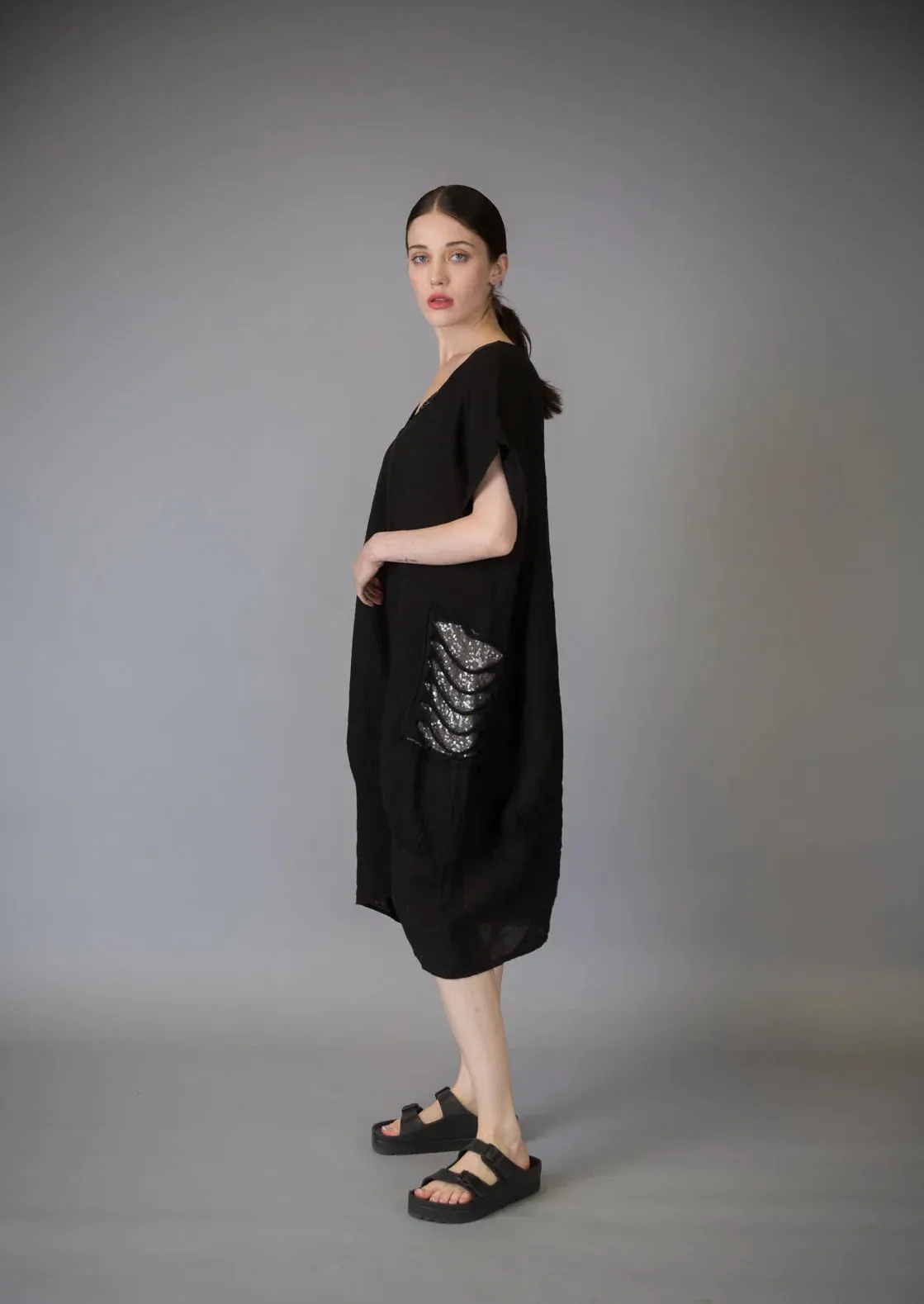 Paolo Tricot Sale, CS10656 Bubble Dress 50% Off Regular Price