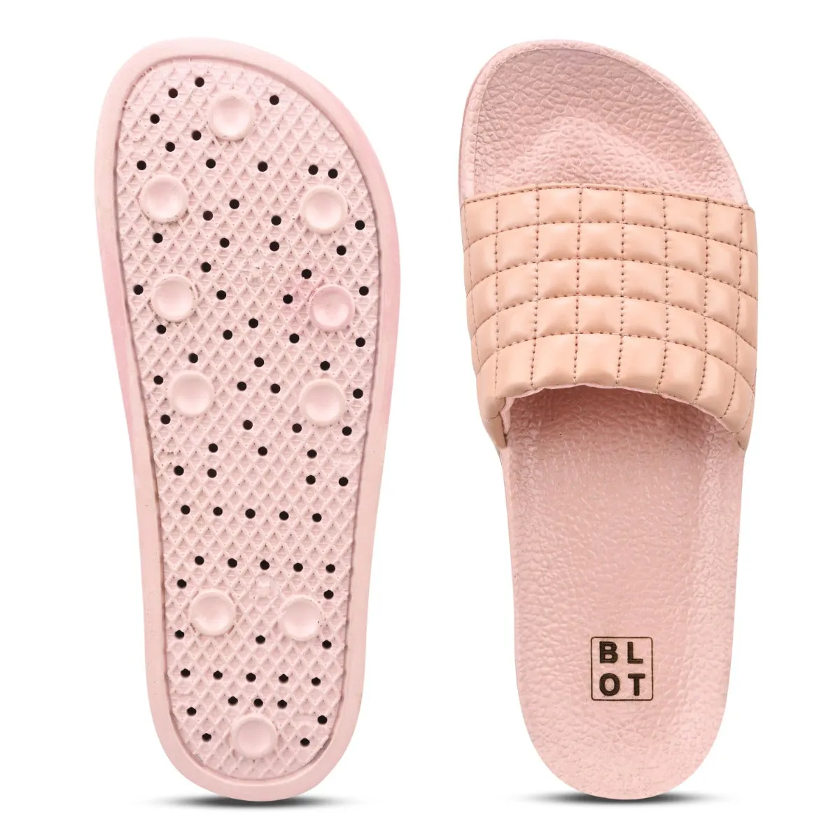 Paragon  K10904L Women Casual Slides | Stylish Sliders for Everyday Use for Ladies | Trendy & Comfortable Slippers with Cushioned Soles