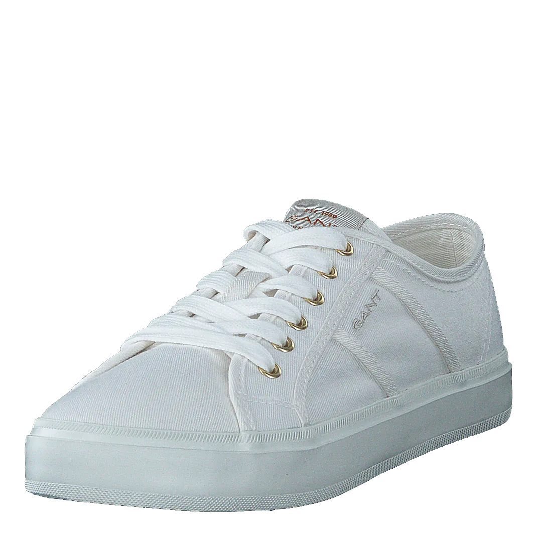 Pinestreet Low Laceshoes White