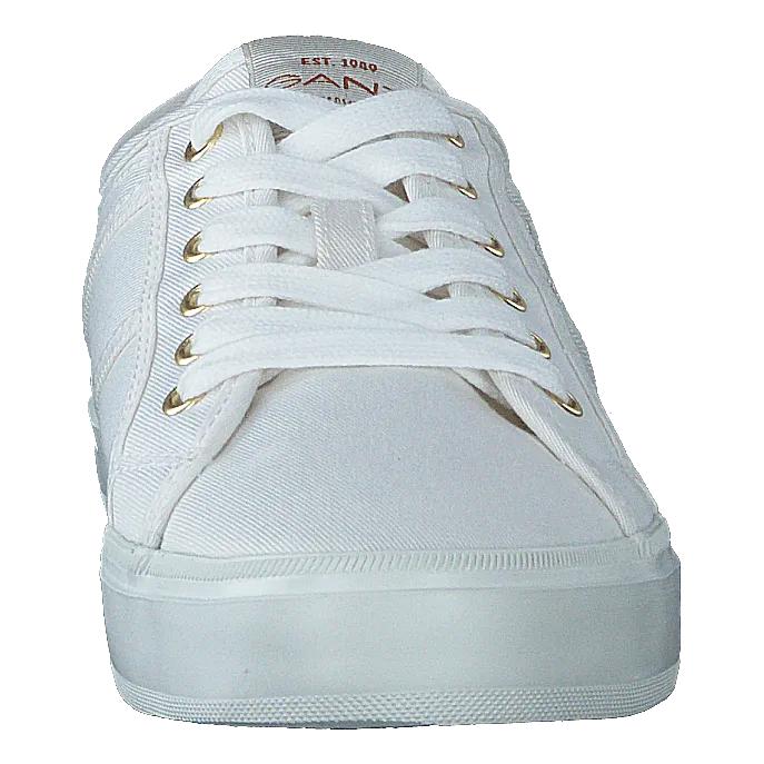 Pinestreet Low Laceshoes White
