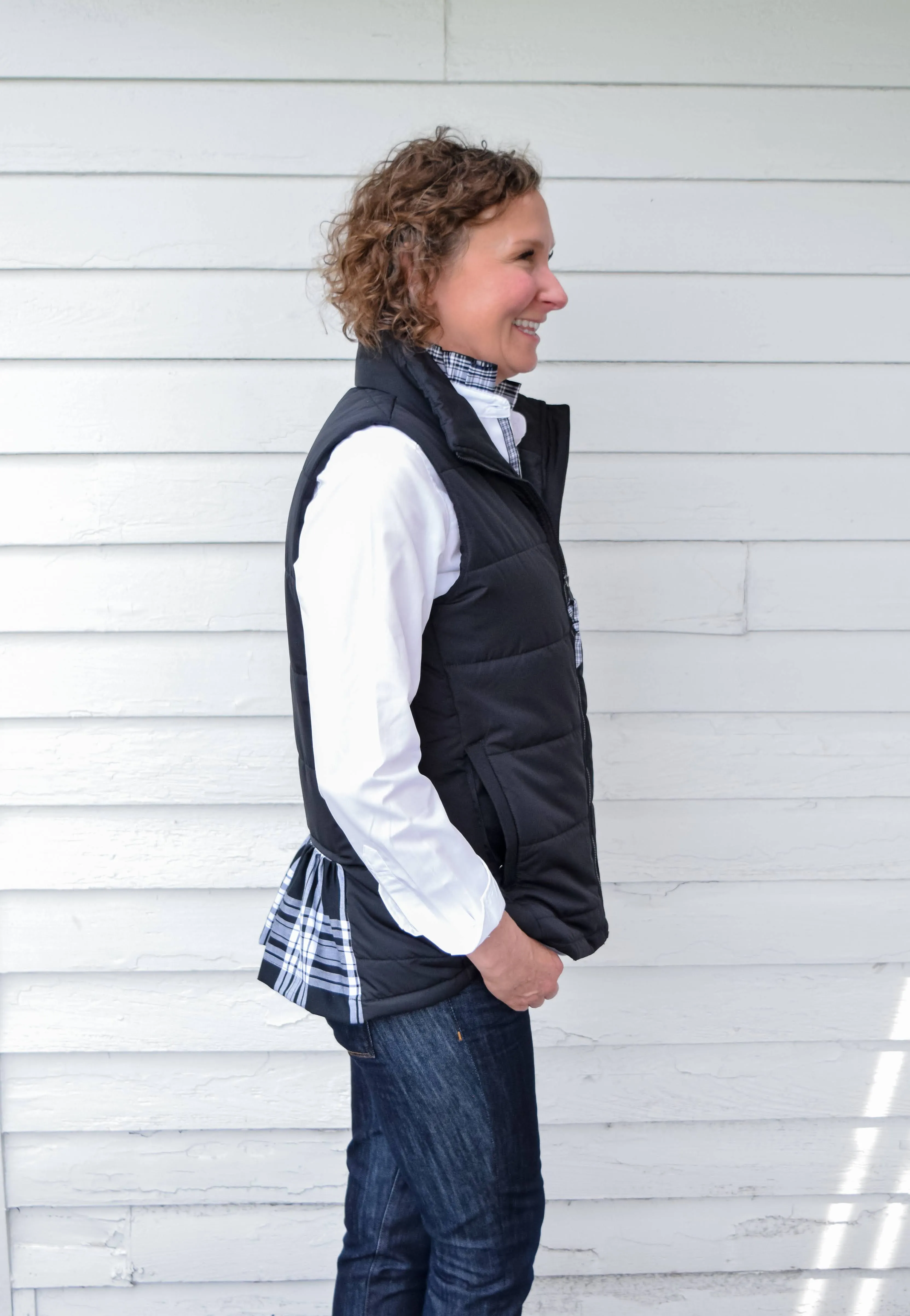 SALE - M ONLY - Maggie May GiddyupPuffer Vest (PFG02) *FINAL SALE*