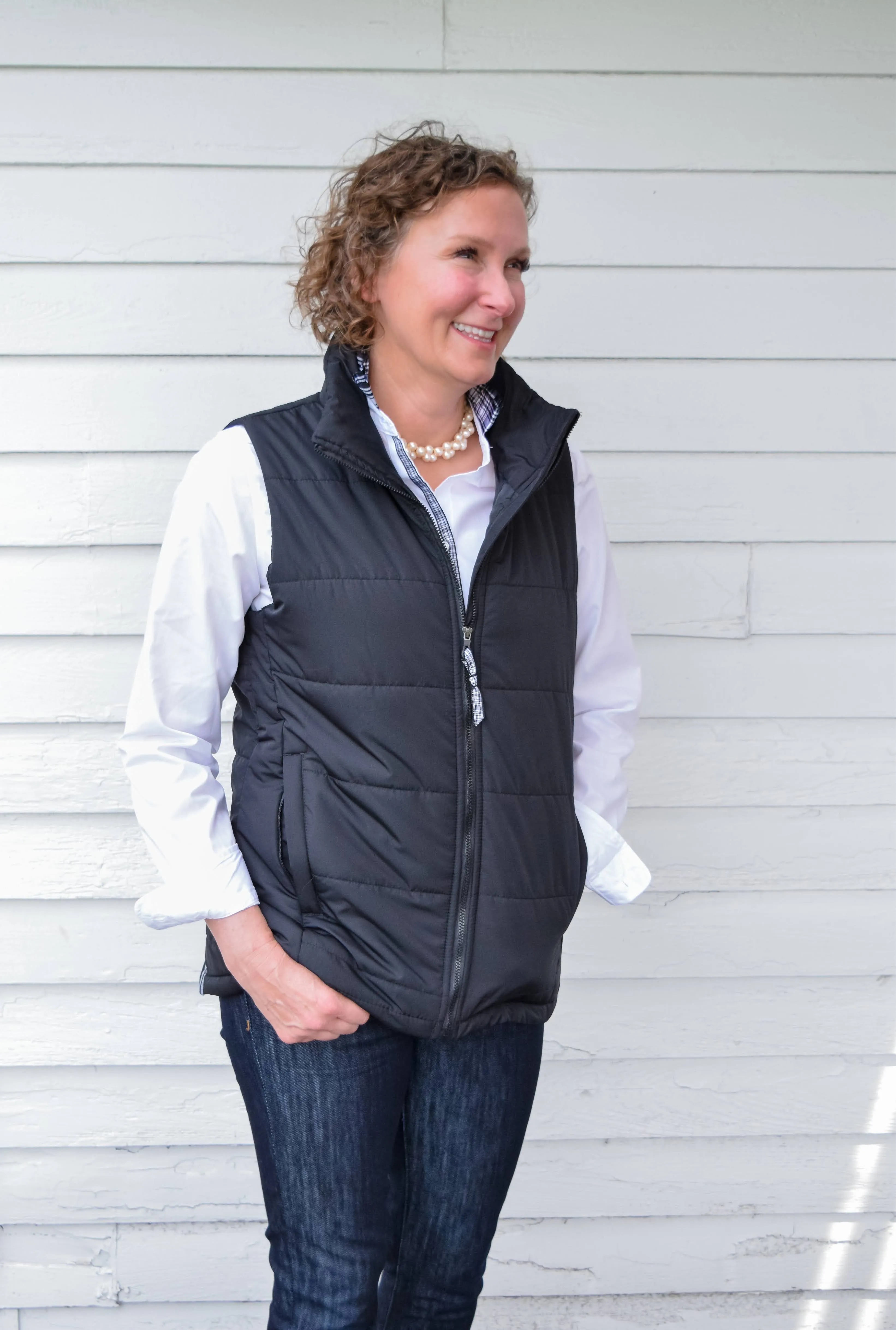 SALE - M ONLY - Maggie May GiddyupPuffer Vest (PFG02) *FINAL SALE*