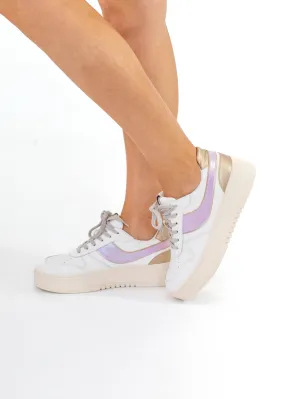 Shu Shop Satine Sneaker - Metallic Pink FINAL SALE
