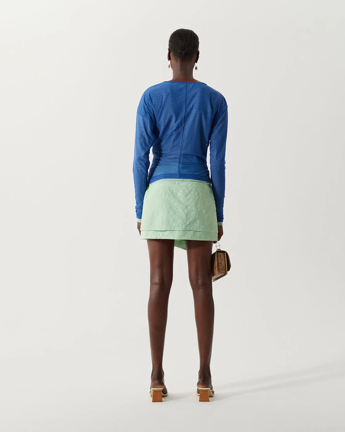 Soren Top Mesh Blue