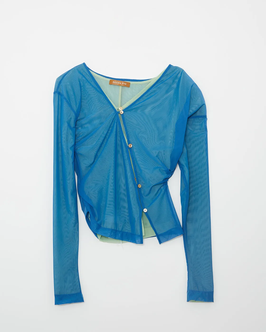 Soren Top Mesh Blue