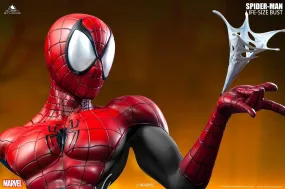 Spider Man Life Size Bust Comic ver. Black and Red