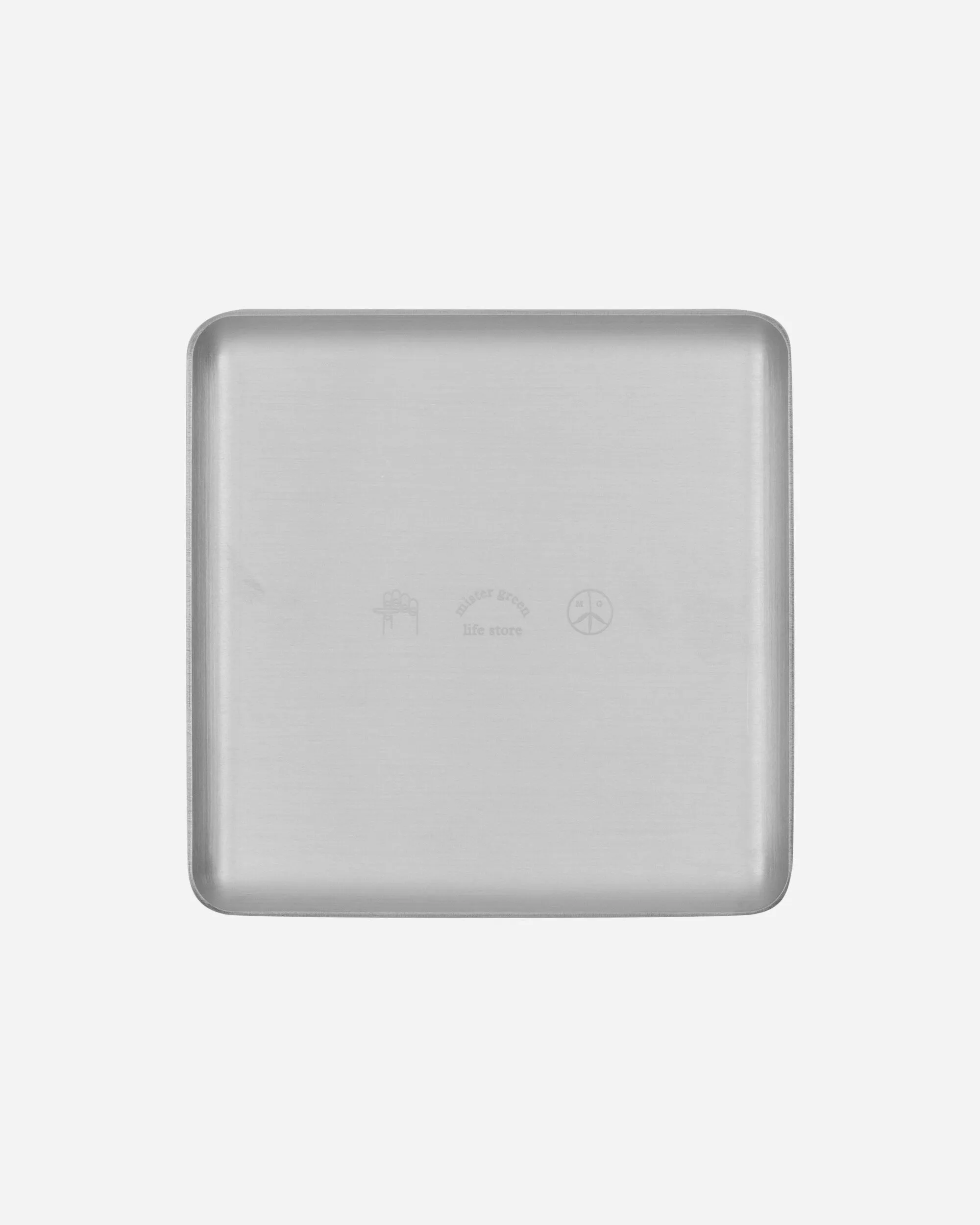 Square Logo Rolling Tray Aluminum