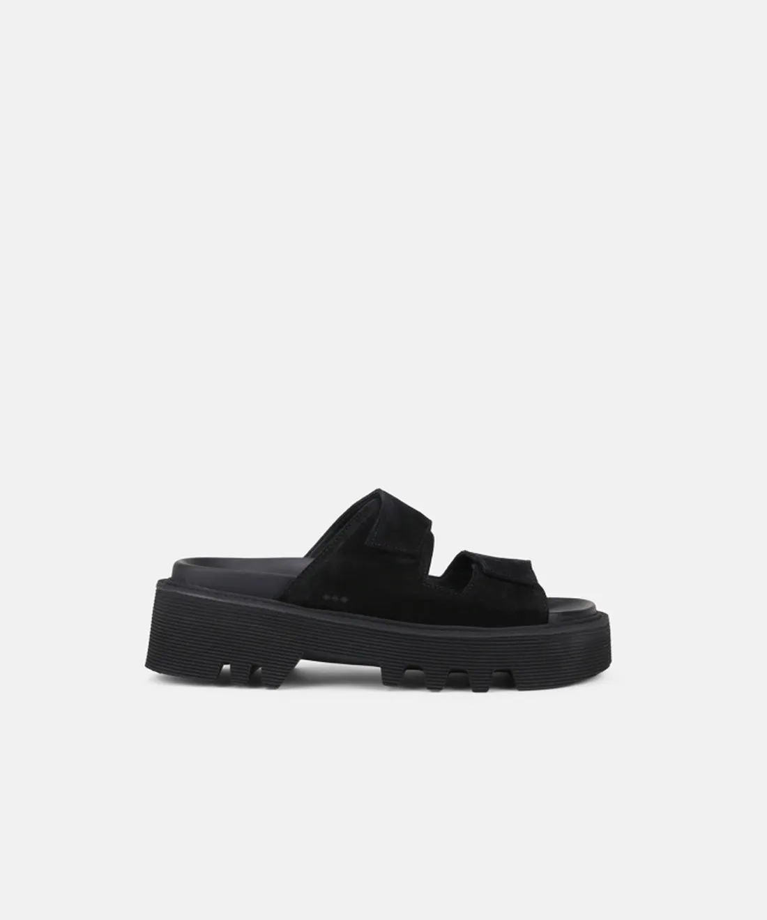 Target Suede Slider 221 | Black