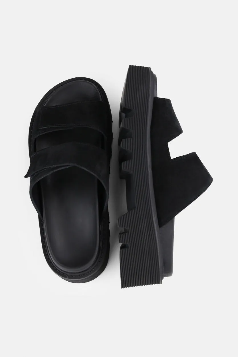 Target Suede Slider 221 | Black