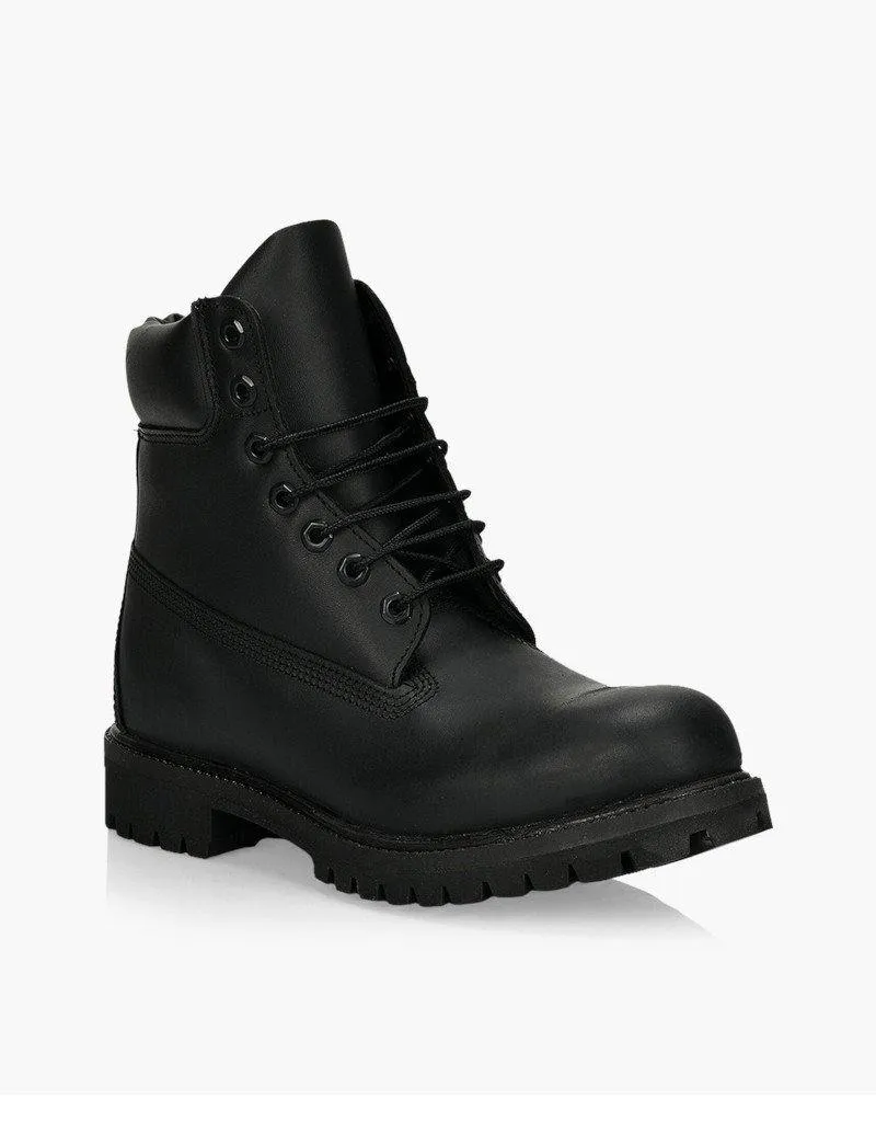 Timberland Men Premium 6" Black Full Grain