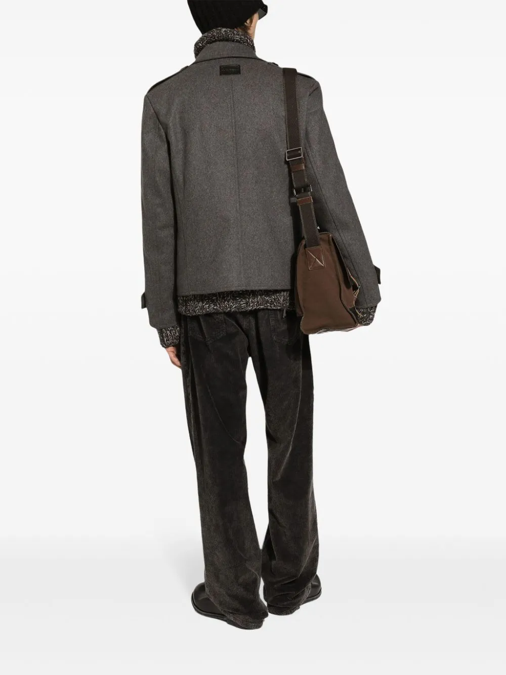 WOOL CABAN COAT
