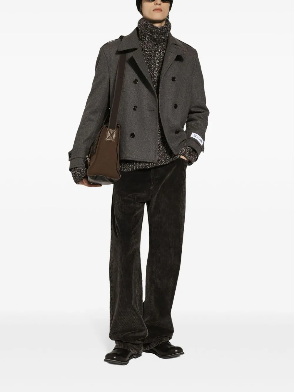 WOOL CABAN COAT
